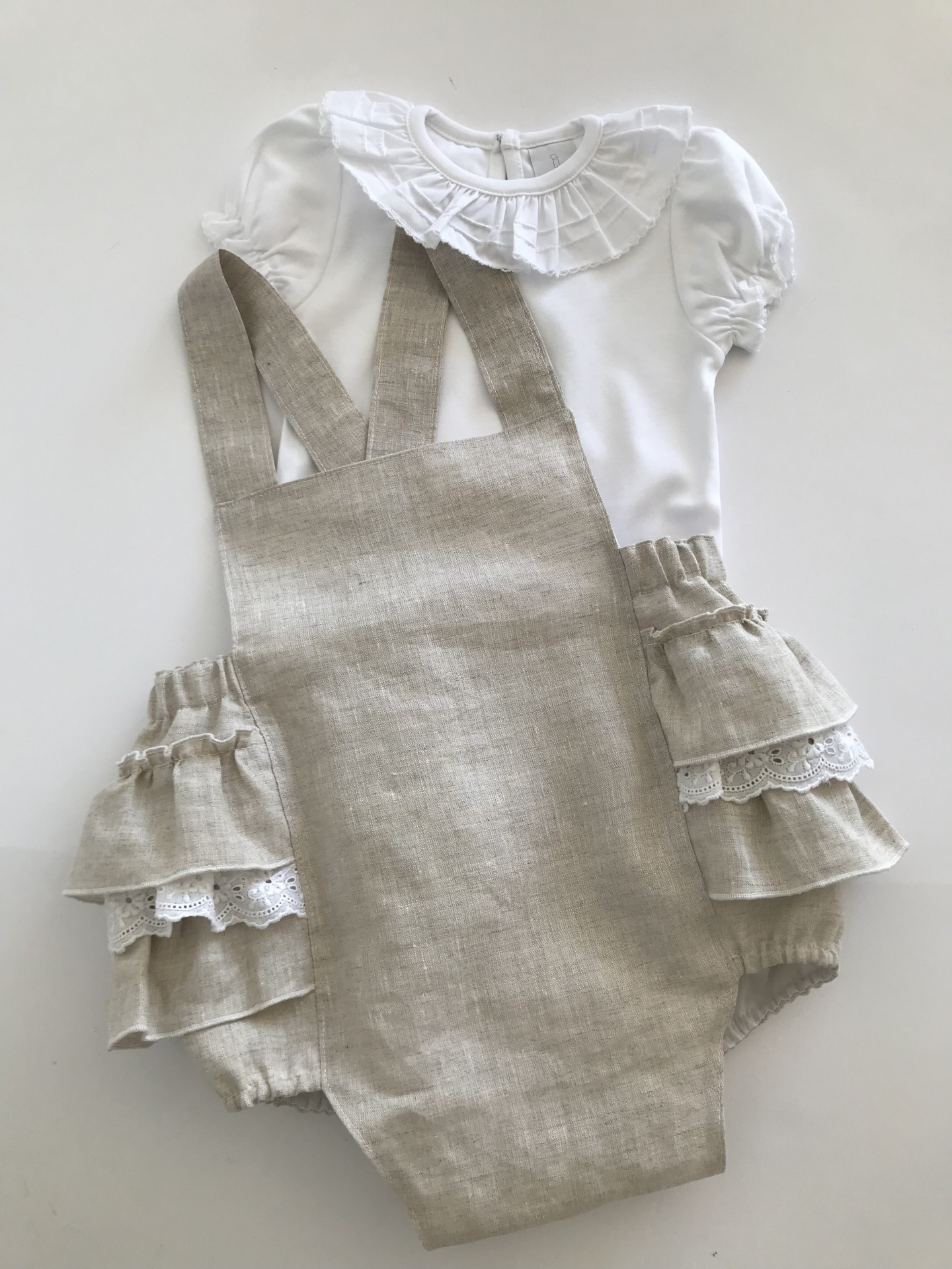 Fofo Charlotte Linho bege