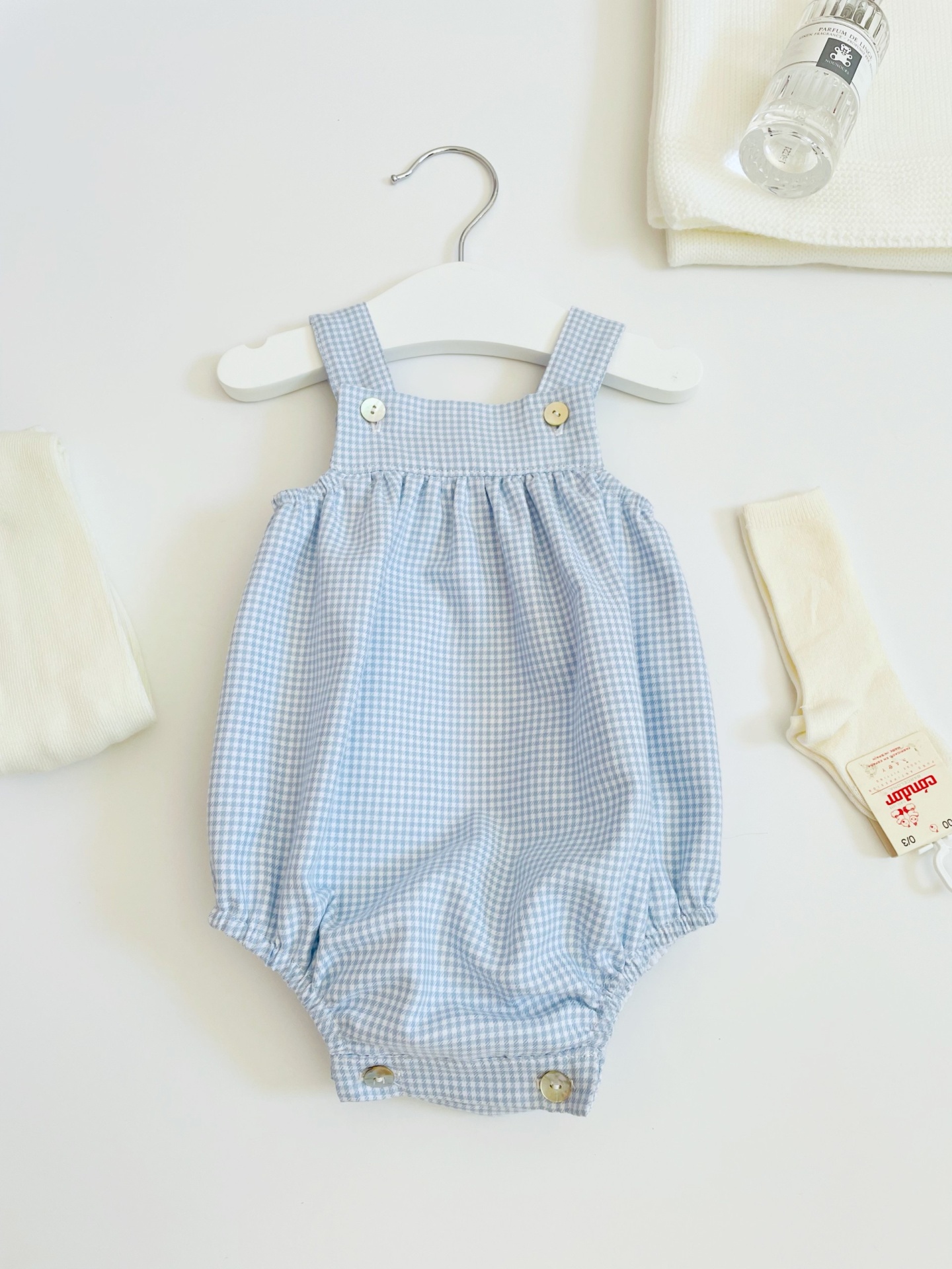 Fofo Kiko vichy azul  claro