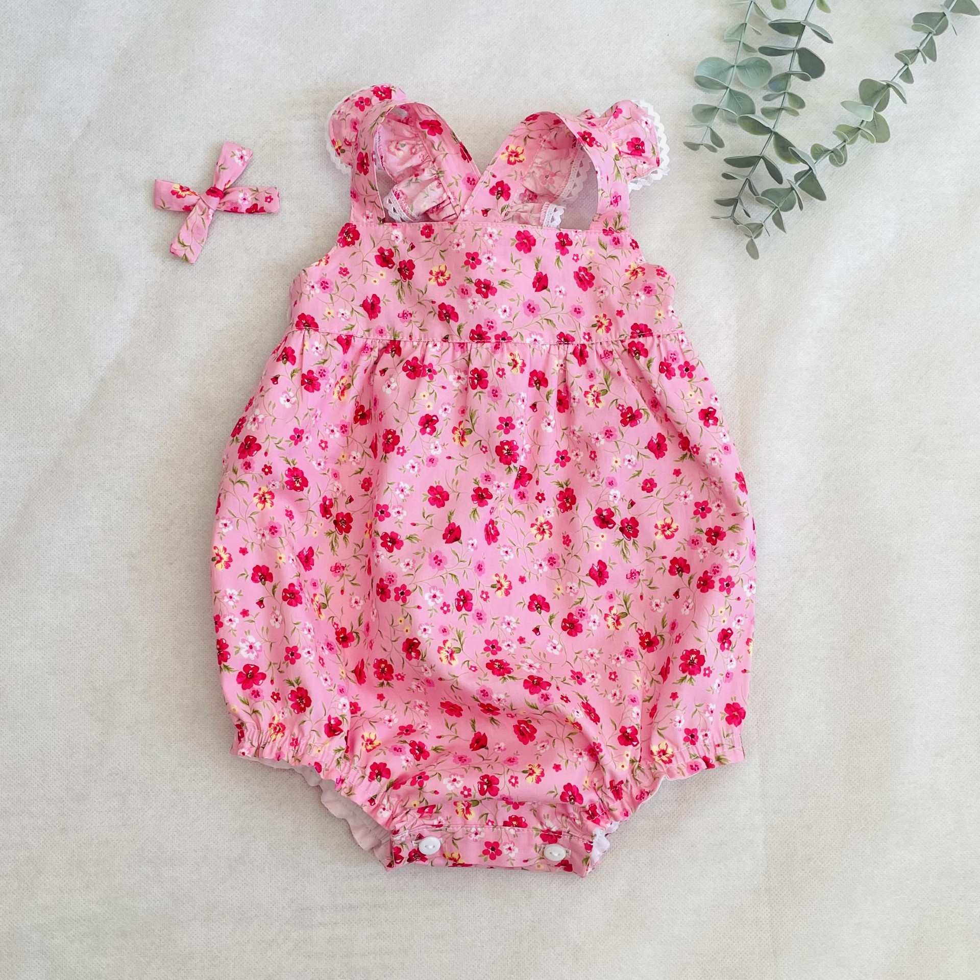 Fofo Violeta floral rosa