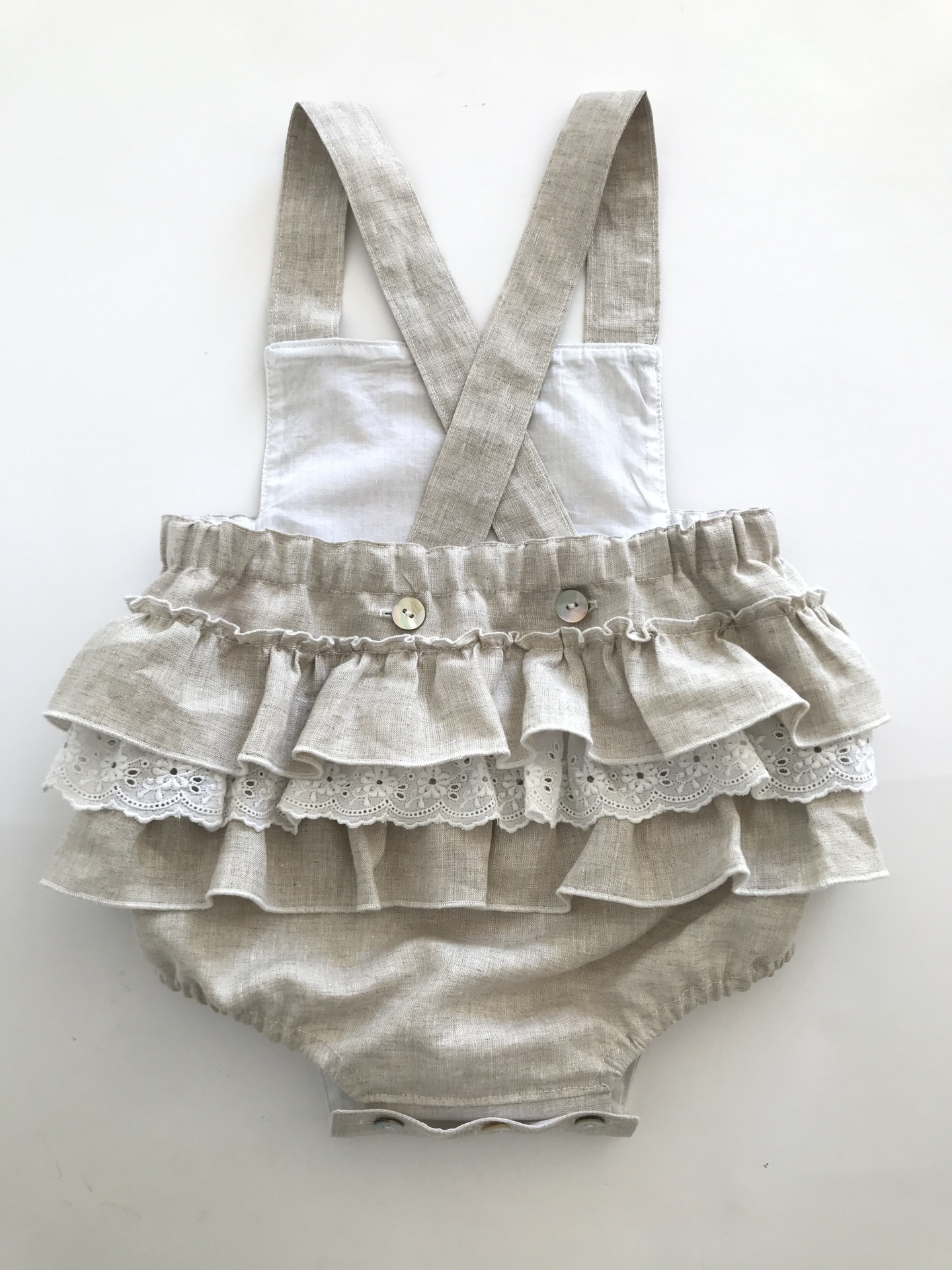 Fofo Charlotte Linho bege