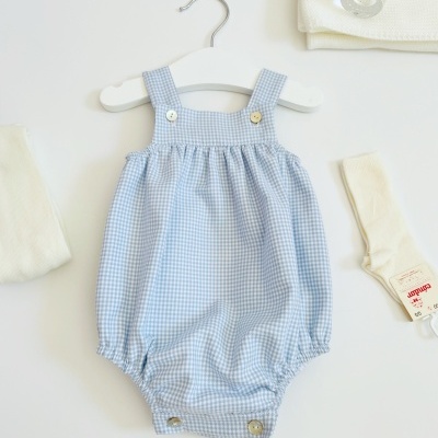 Fofo Kiko vichy azul  claro