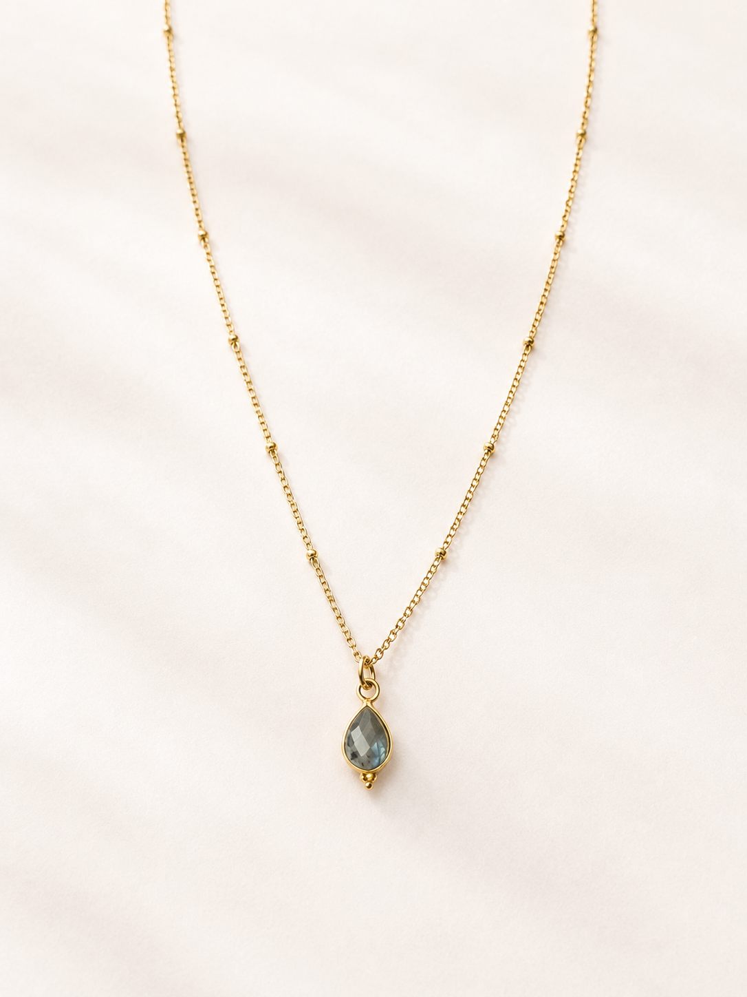 Colar Sírios de Labradorite - Handmade