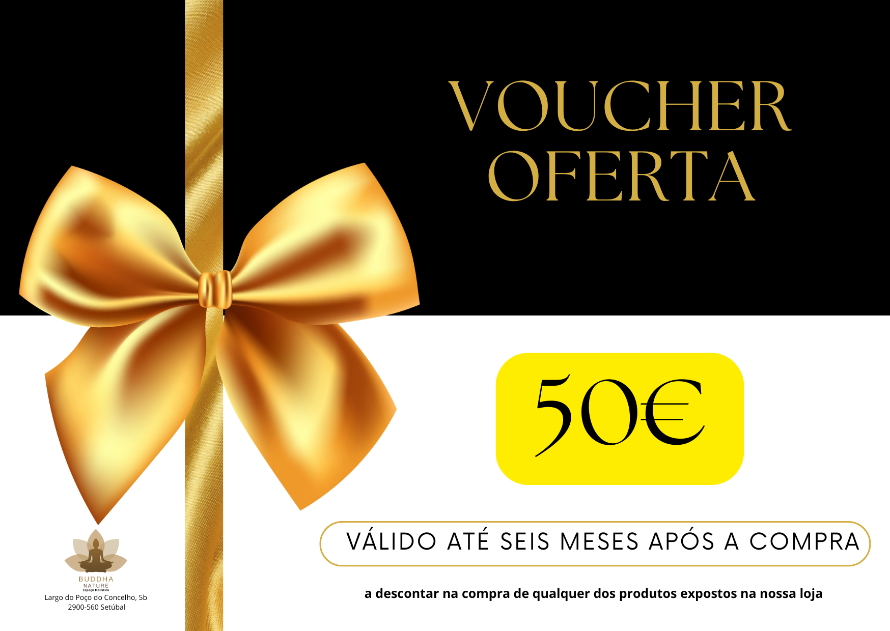 Voucher - Presente de 50€ Voucher - Presente de 50€