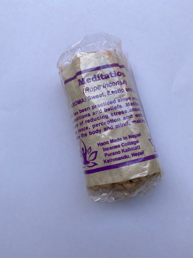 Incenso tibetano em corda "Meditation"
