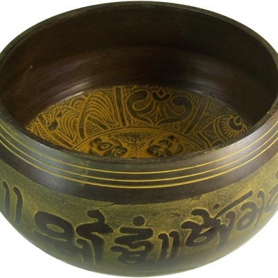 Taça tibetana - Extra Forte -  com cinco Buda