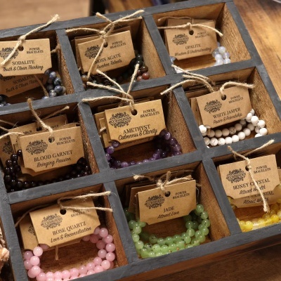 Pulseira de Energia - Quartzo Rosa