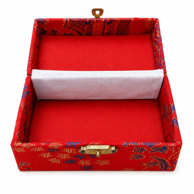 Esferas de Baoding com Sino Interno – cor vermelha - Artesanato Tradicional Chinês