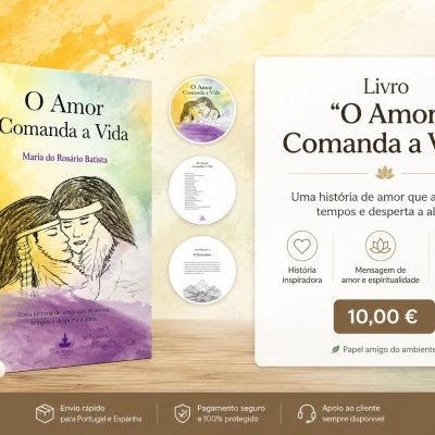 Livro de Poesia “O Amor Comanda a Vida” – de Maria do Rosário Batista