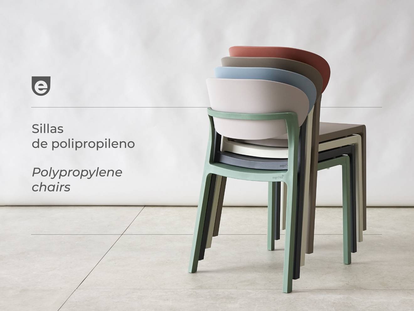 Porquê escolher as cadeiras de polipropileno para a sua esplanada!