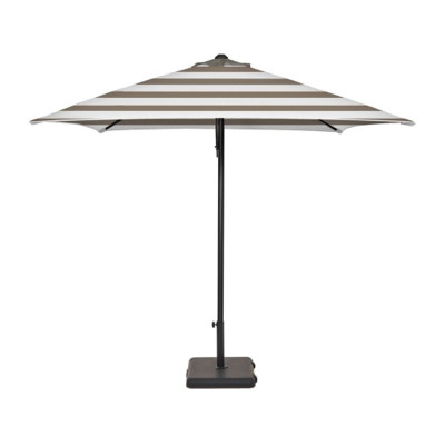 Guarda Sol EOLO cor Anthracite - Taupe Stripe
