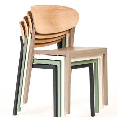 Cadeira&#x20;BAKE&#x20;WOOD&#x20;Taupe&#x20;By&#x20;Ezpeleta