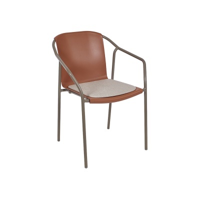 Cadeira ROD PAD Taupe - Terracota Pad Taupe By Ezpeleta