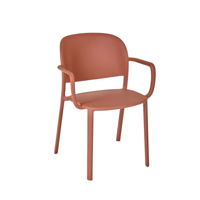 Cadeira&#x20;TRENA&#x20;ARMCHAIR&#x20;Terracota&#x20;By&#x20;Ezpeleta