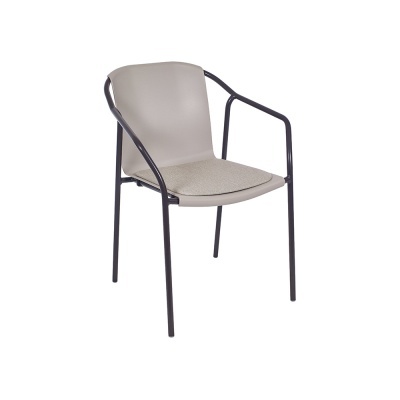 Cadeira ROD PAD Moka - Pearl Pad Taupe By Ezpeleta