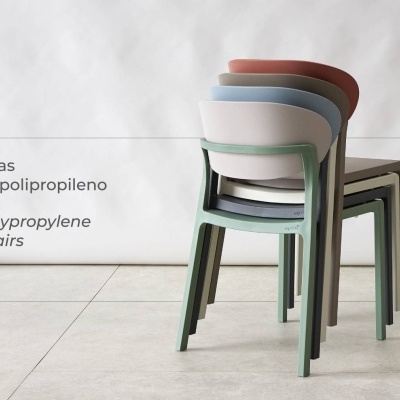 Porquê escolher as cadeiras de polipropileno para a sua esplanada!