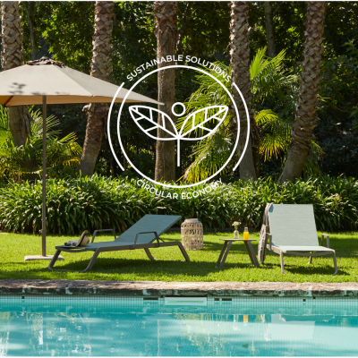 Móveis sustentáveis para a sua esplanada!