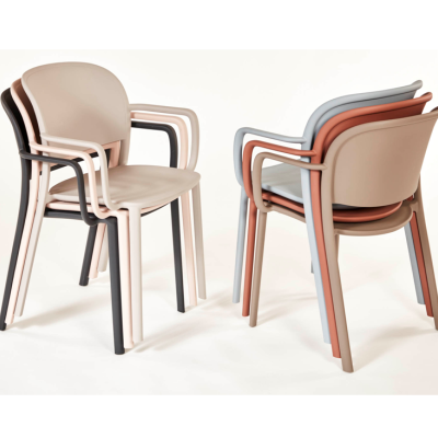 Cadeira&#x20;TRENA&#x20;ARMCHAIR&#x20;Taupe&#x20;By&#x20;Ezpeleta