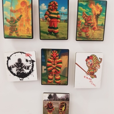 Íman em MDF com estampagem digital