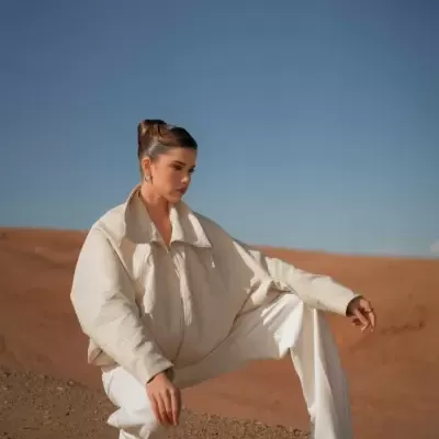 Calças de perna larga SPACCIO by Cristina