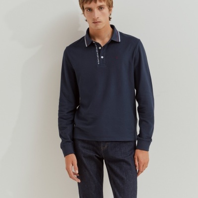 Polo de manga comprida Lion of Porches