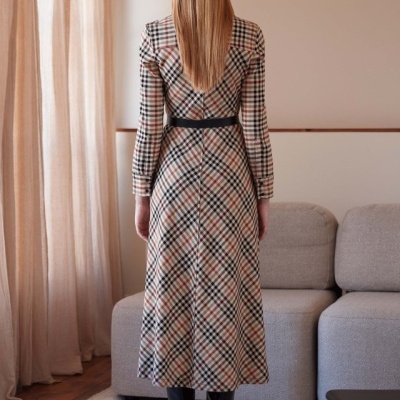 Vestido camiseiro comprido Arggido