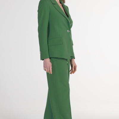 Blazer de gola com lapela  Ana Sousa