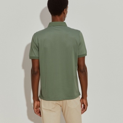 Polo regular fit manga curta Lion of Porches