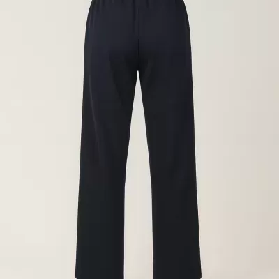 Calças camel com risca lateral Sahoco