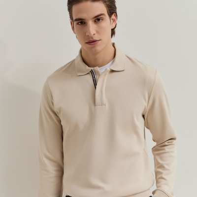 Camisola de malha de manga comprida com carcela Lion of Porches