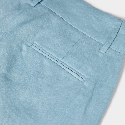 Calças em linho Lion of Porches