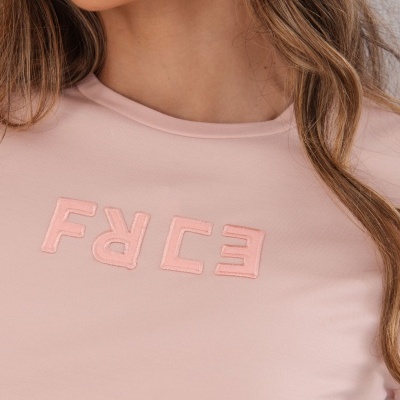 T-shirt com logótipo bordado Ferrache