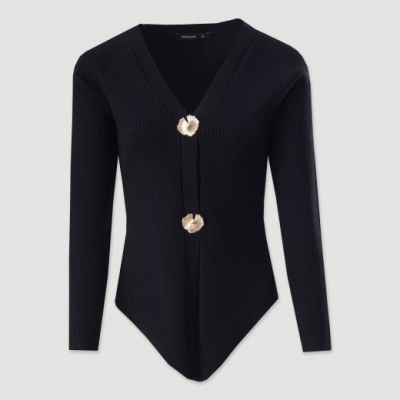 Casaco de malha assimétrico Ferrache