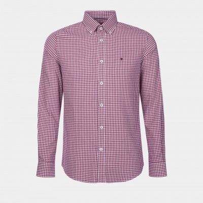 Camisa xadrez slim fit Lion of Porches