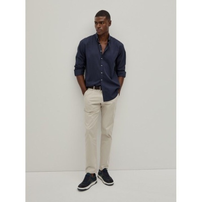 Calças chino slim fit Decenio