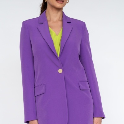 Blazer comprido cintado Ferrache