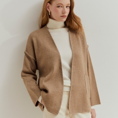 Casaco malha com caxemira Lion of Porches