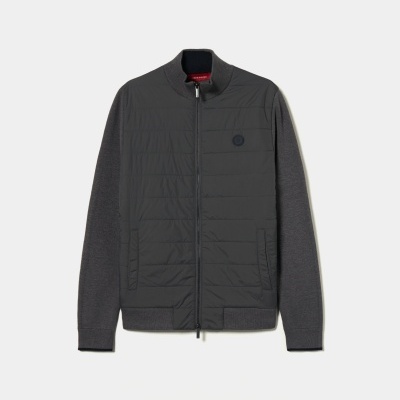 Casaco de malha com frente acolchoada Lion of Porches