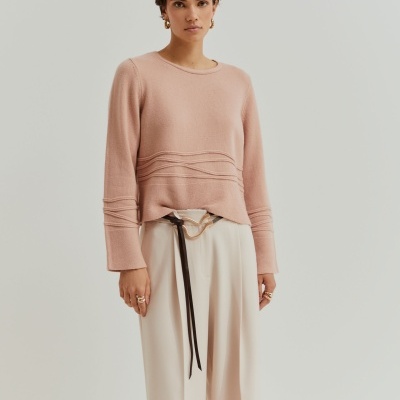 Camisola de lã com apliques Lion of Porches