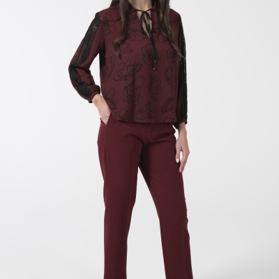 TÚNICA COM ESTAMPADO ANA SOUSA