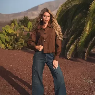 Jeans pedras Brilho Spaccio by Cristina