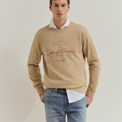 Sweatshirt em algodão Lion of Porches