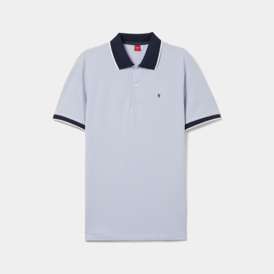 Polo de manga curta em algodão Lion of Porches