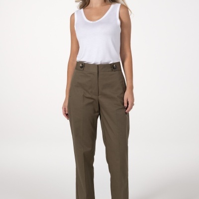 CALÇAS COCKTAIL EM ALGODÃO ANA SOUSA