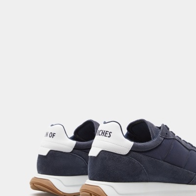 Sapatilhas combinadas em camurça Lion of Porches