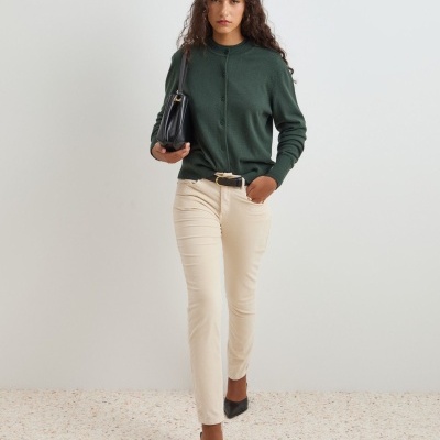 Casaco malha em lã e algodão Decenio