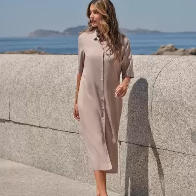 Vestido 100% tencel Bigzone