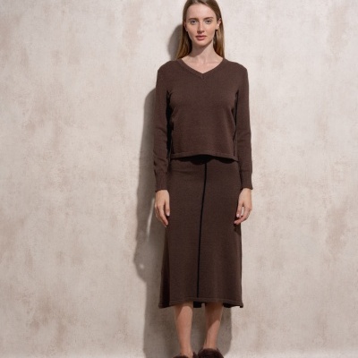 Camisola de malha com risca lateral SMF