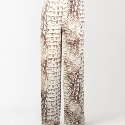 Calças largas estampadas animal Sahoco