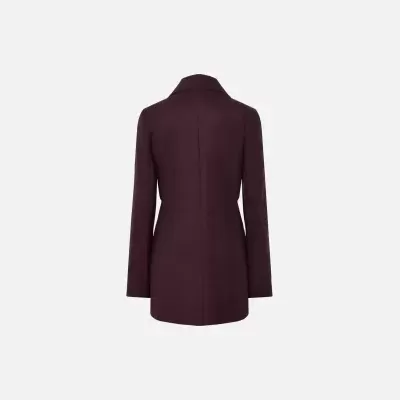 Blazer em tecido às riscas Scripta