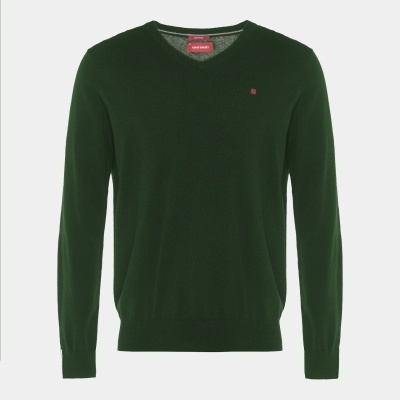 Pullover decote em V Lion of Porches